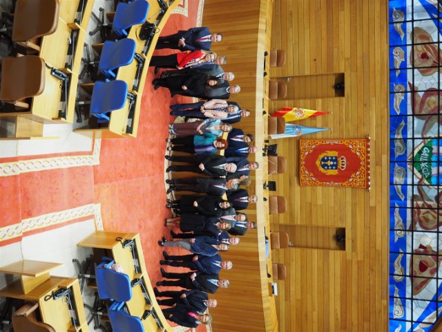 Os embaixadores da UE acreditados en España visitan o Parlamento de Galicia no marco das actividades da Presidencia belga